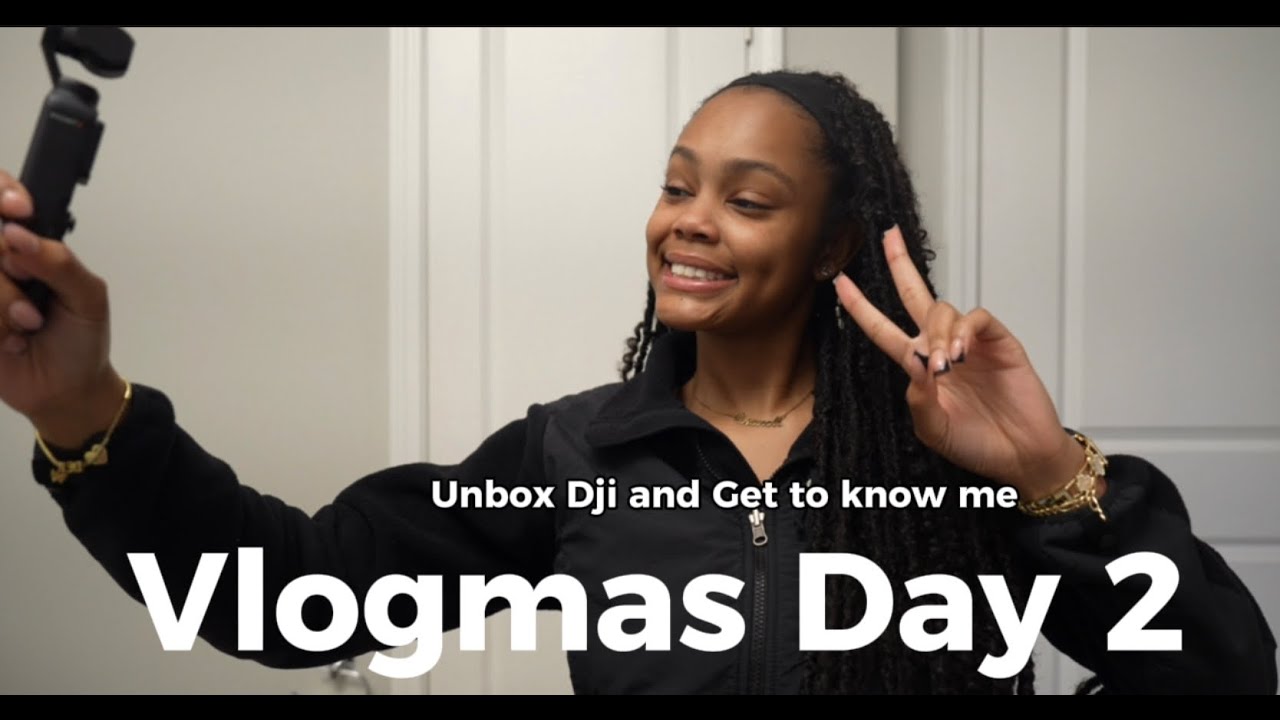 Unbox my DJI osmo pocket 3 & QandA