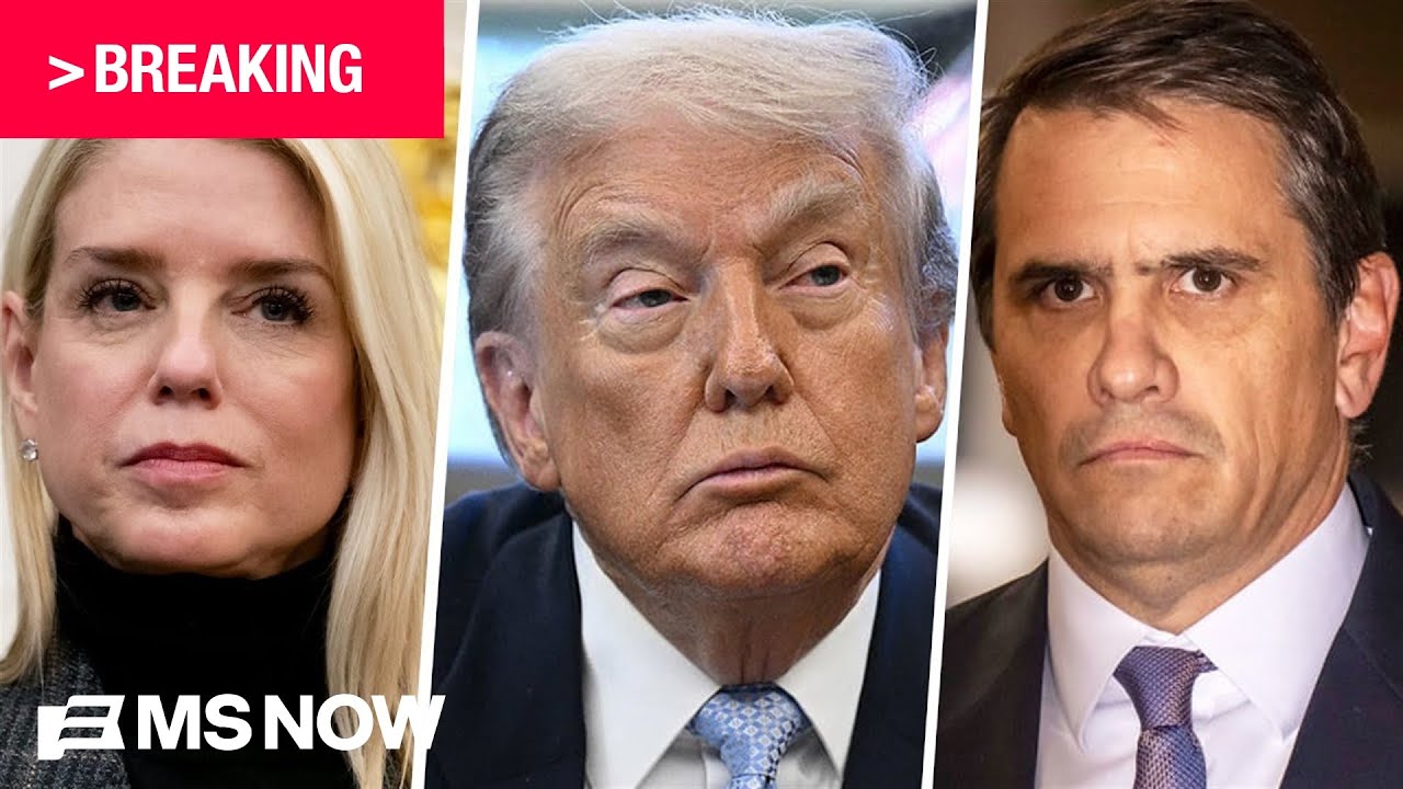 BREAKING: Trump FIRES Pam Bondi, names Todd Blanche acting AG