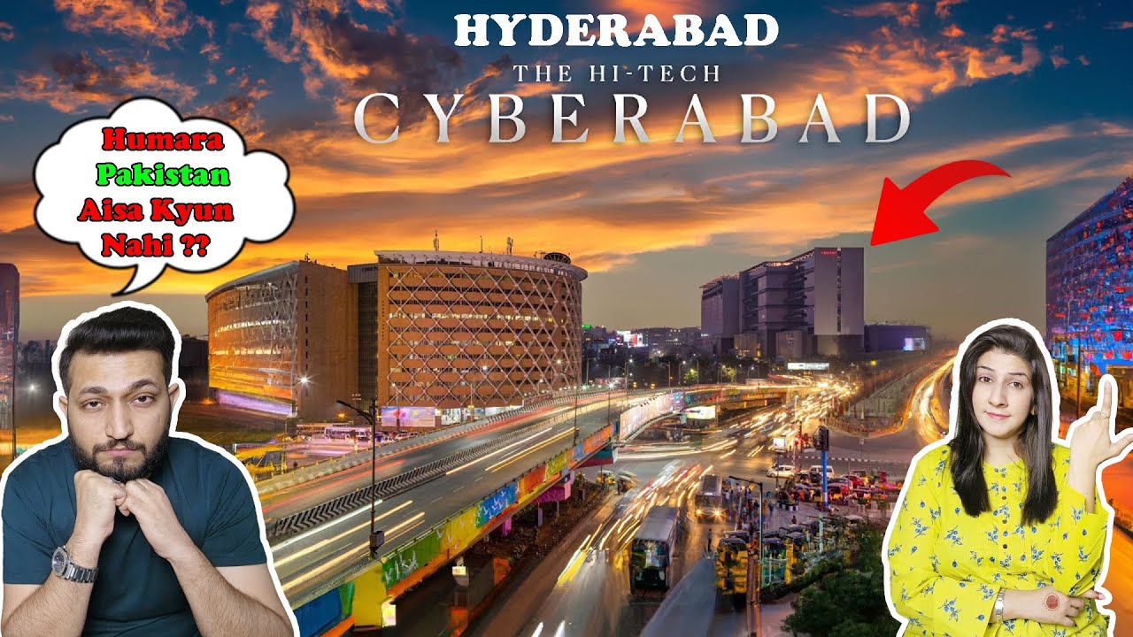 First Time Seeing INDIA 😱 Hyderabad - The Hi-Tech Modern City | Indian Cities Reaction By Pakistan