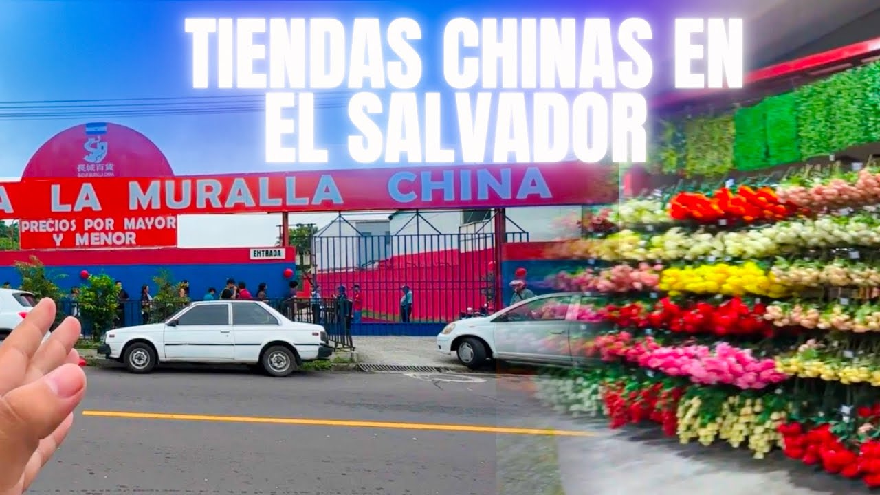 NUEVAS tiendas CHINAS en EL SALVADOR