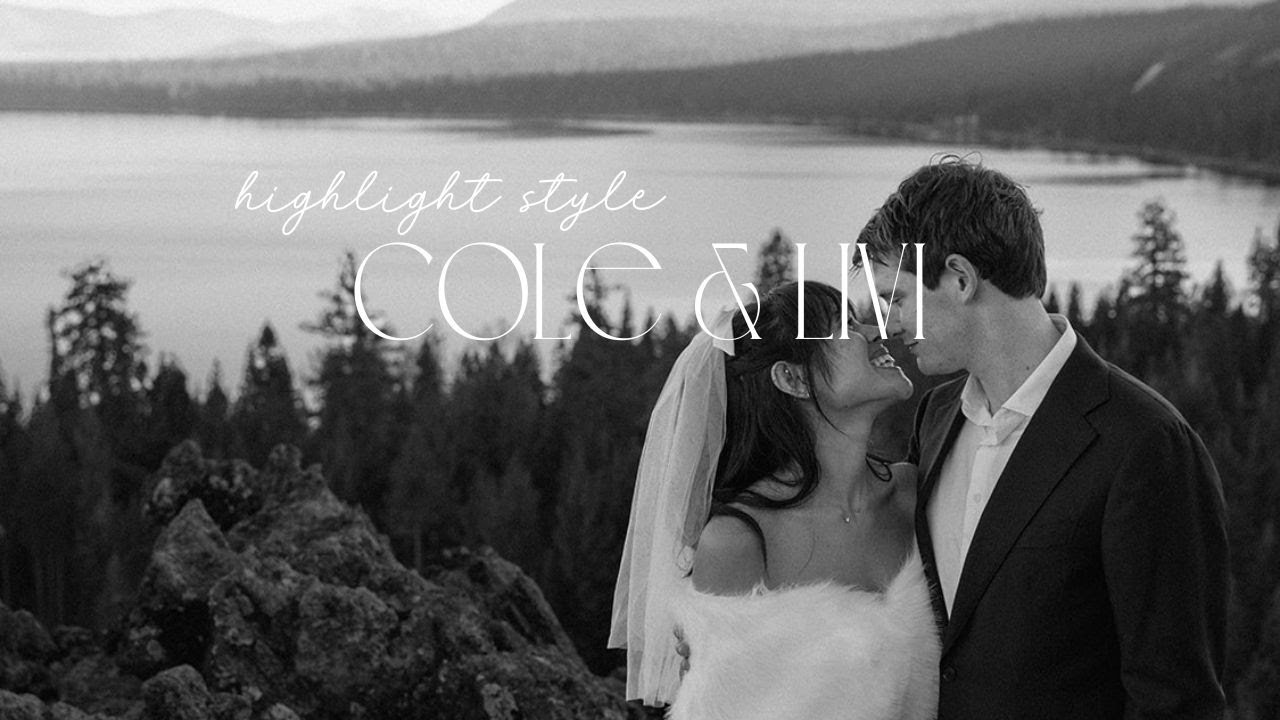 Where the Mountains Meet the Water: Livi & Cole’s Lake Tahoe Elopement