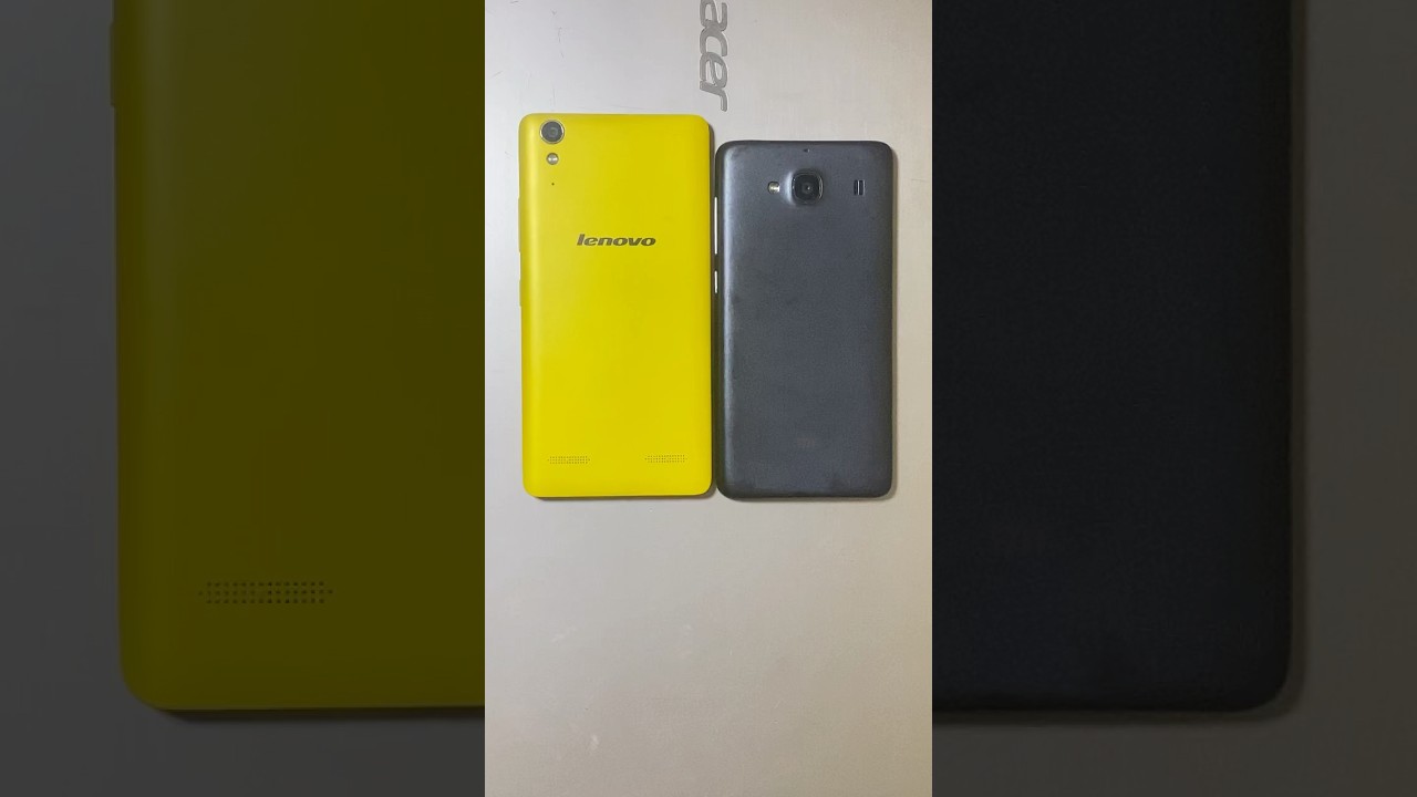Compare Design📱Lenovo A6000 VS Xiaomi Redmi 2