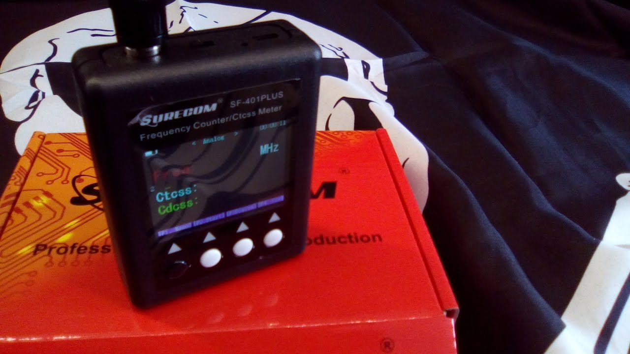 FR Review | Fréquence métre SURECOM SF401+ | Analog / Digital / DMR