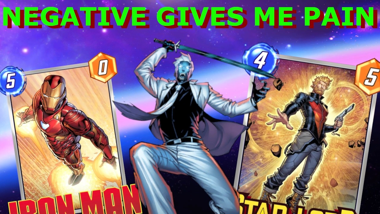 NEGATIVE STARLORD HURTS || Marvel SNAP