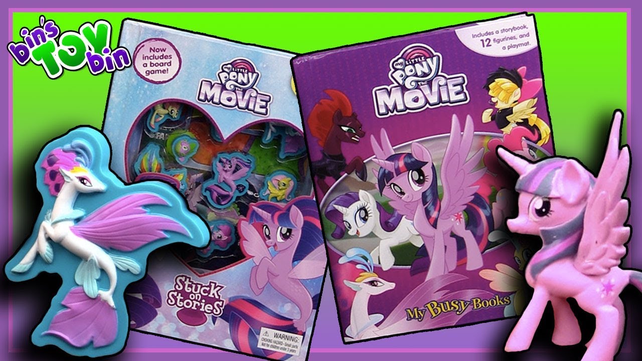 My Little Pony The Movie Busy Book & Stuck On Stories