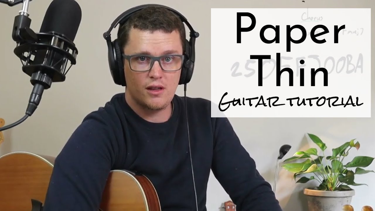 Paper Thin Guitar Tutorial // Lianne La Havas