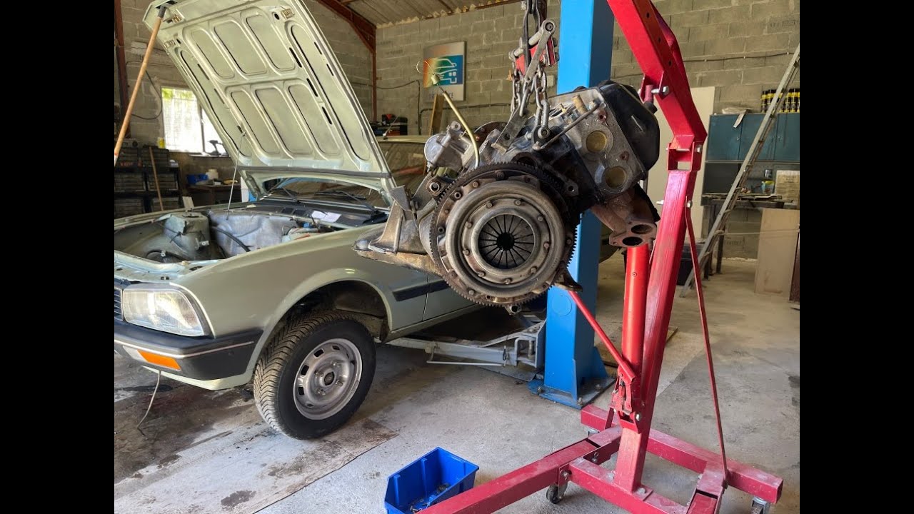 PEUGEOT 505 SR 1983. 11240 KILOMETRES REELS. PETITE RESTAURATION ET POSE DE LA CLIMATISATION 01.
