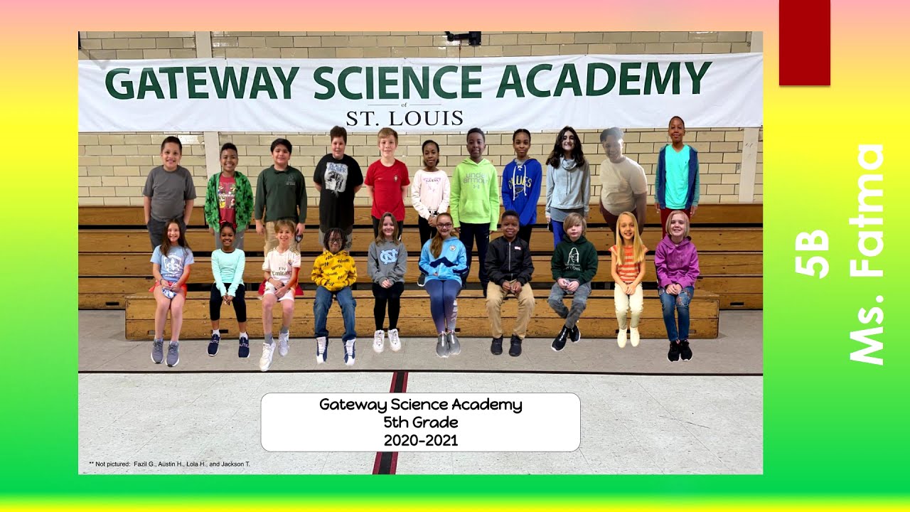 Celebrating Your Success! GSA 5th Grade 2020-2021.