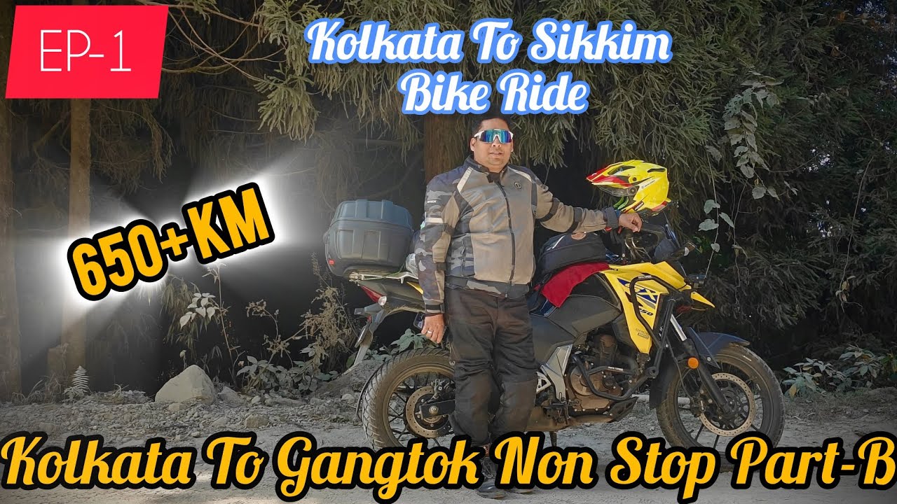 SILIGURI TO GANGTOK BY SUZUKI V STORM 250| EAST SIKKIM BIKE RIDE | Non Stop Gangtok Part- B
