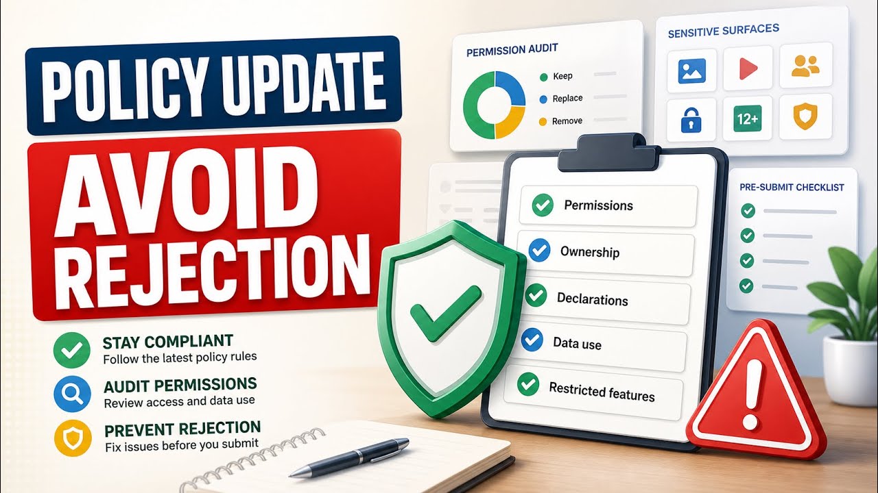 App Store Policy Update Checklist: Avoid Rejection With A Smarter Compliance Audit