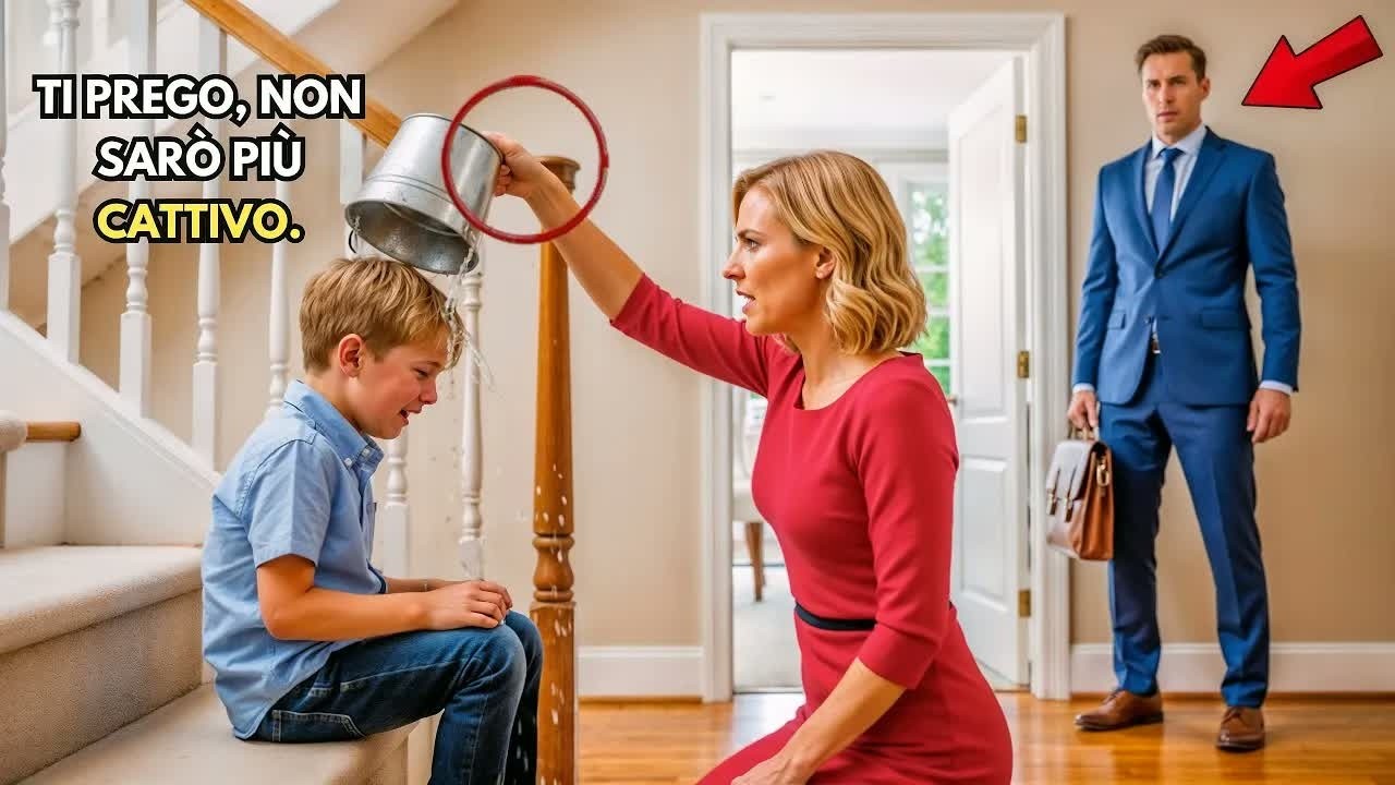 Bambino trattato crudelmente dalla matrigna  Finché il milionario inaspettatamente tornò a casa
