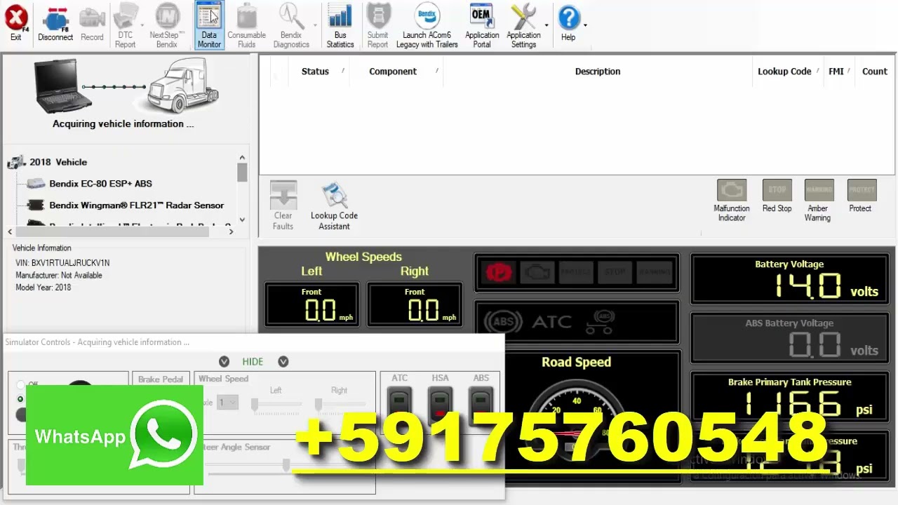 Bendix ACom Pro Diagnostics 2022 v2.0