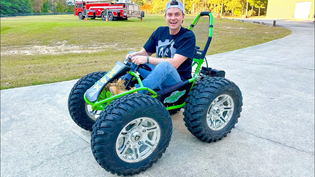 We Built a MONSTER TRUCK GO-KART