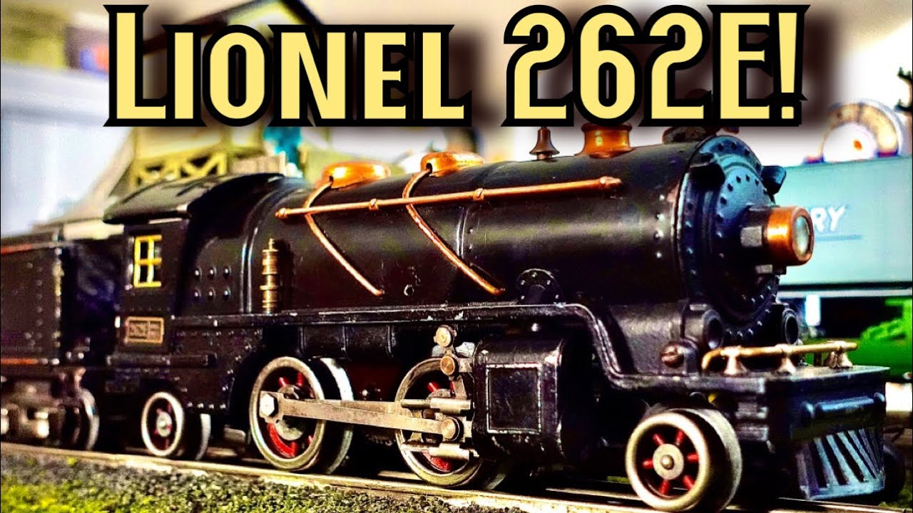 Паровоз Lionel 262E — классика довоенных игрушечных поездов! (Обзор)