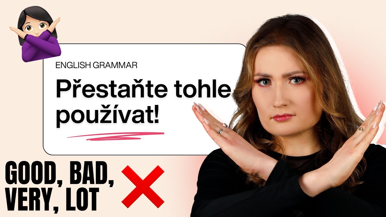 Přestaňte používat těchto 7 slov!