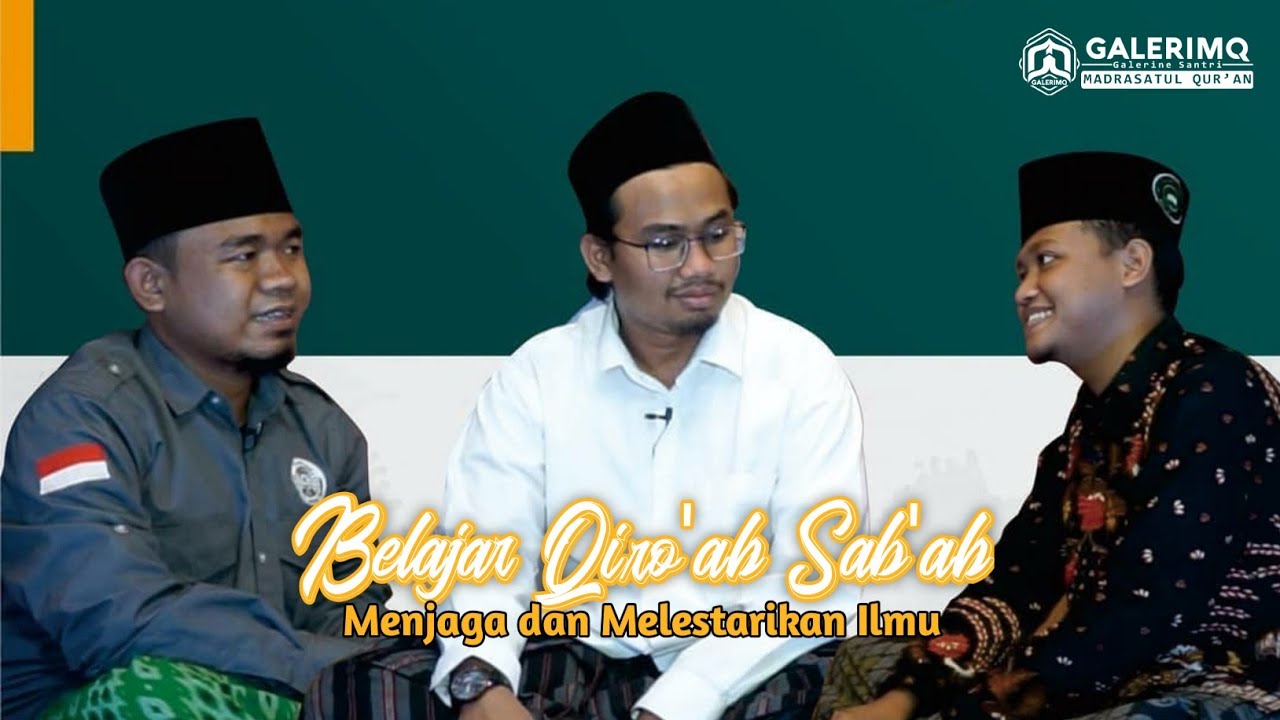 PENGEN BELAJAR QIRO'AH SAB'AH