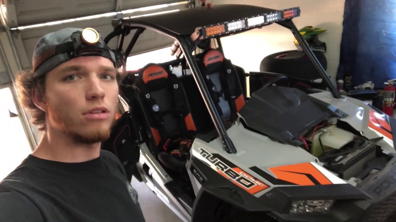 How to install sub woofer in Polaris RZR