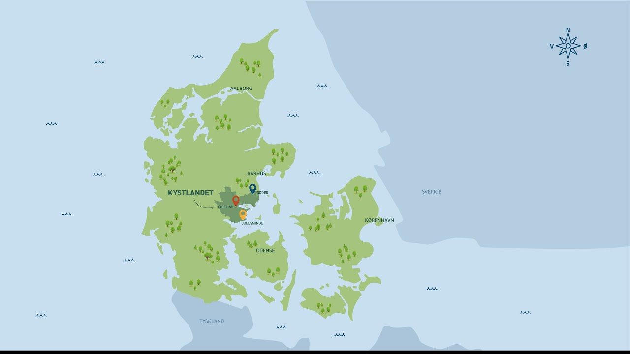 Explainer video for Destination Kystlandet af Allan Buch