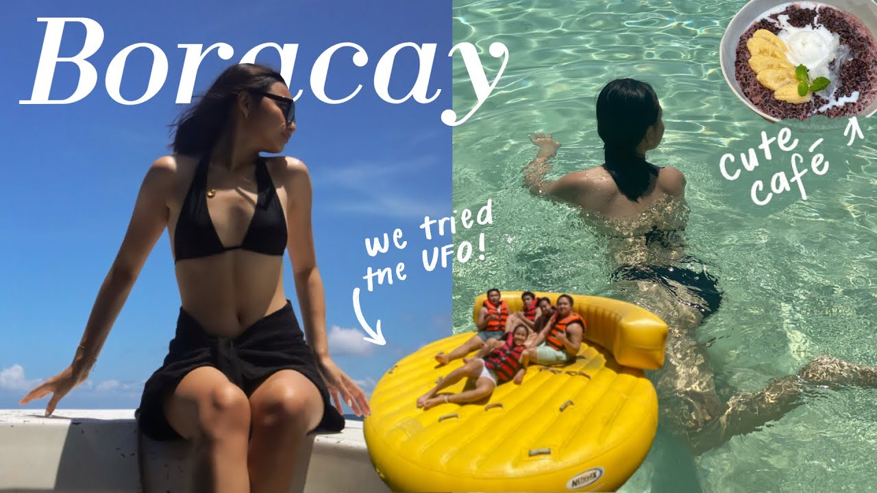BORACAY DAY 2: Water Sports, Cute Cafe, & My Underarm Routine (ft. dove 0%) | Angel Secillano