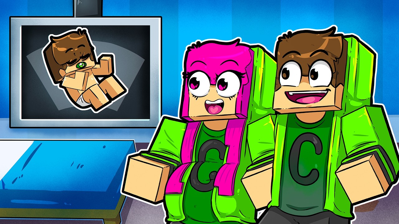 У CADRES родился ребёнок в Minecraft! 👶💚