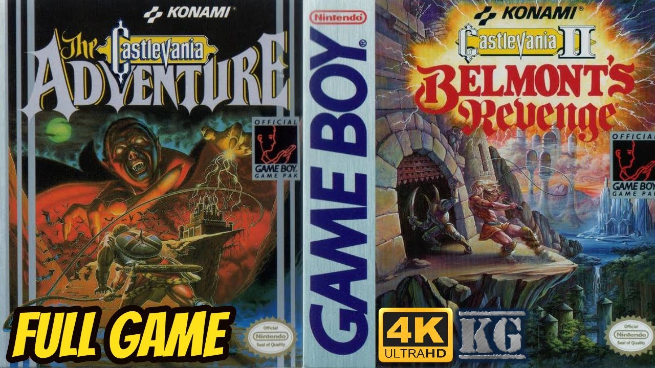 Castlevania The Adventure/Belmont's Revenge COLLECTION [GAME BOY] Walkthrough FULL GAME [4K60ᶠᵖˢ🔴]