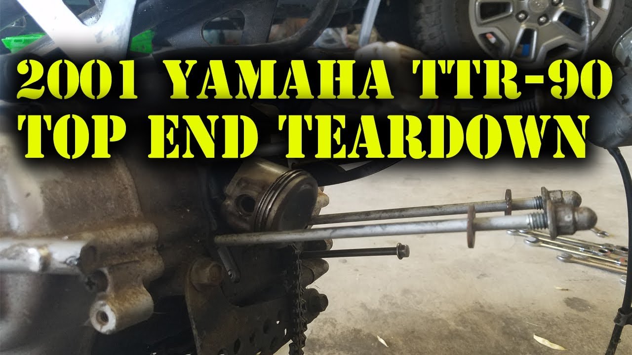 Yamaha TTR90 Top End Rebuild - Part 1 Teardown
