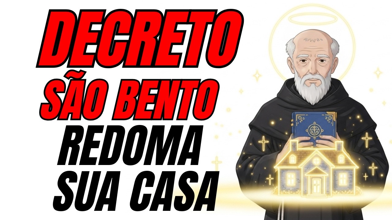 Oração Grimório Sagrado e Secreto de São Bento - As Bênçãos de São Bento que cria REDOMA de pretoção