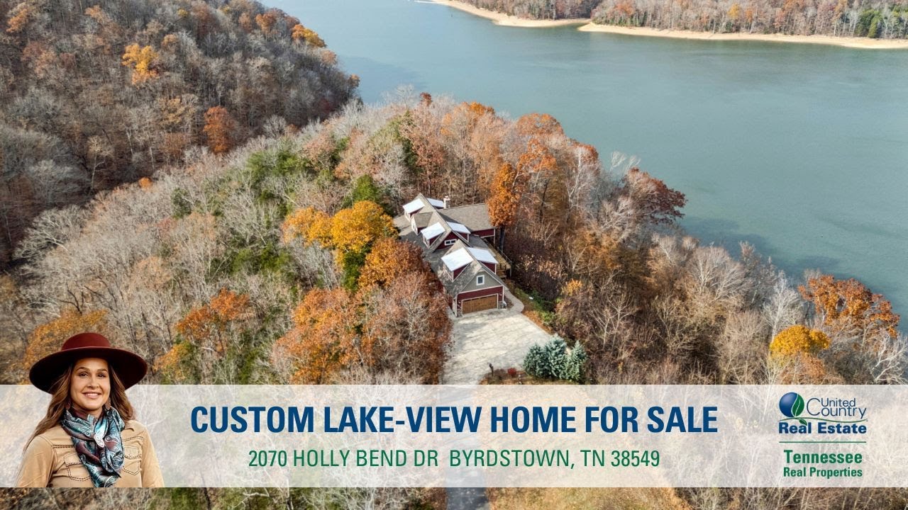 Custom-Built Home in Lake-View Community of Byrdstown, TN