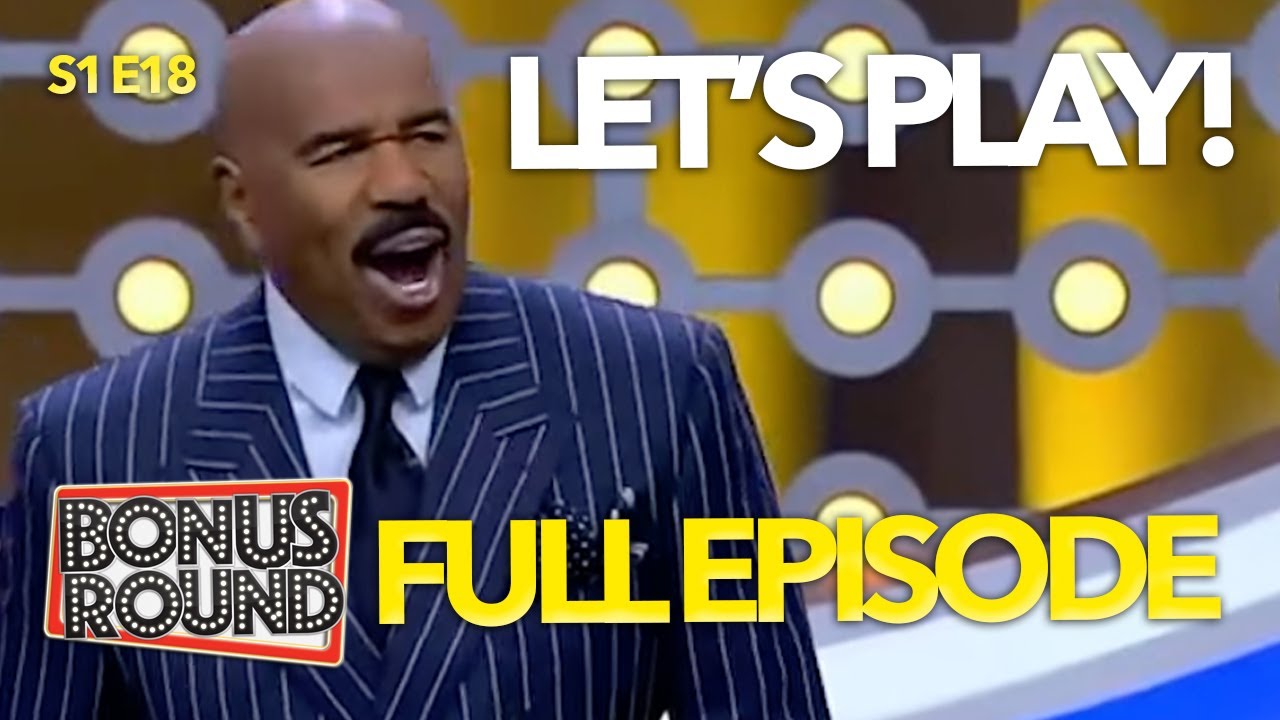 Family Feud Full Episode With Steve Harvey! Season 1 Episode 18
