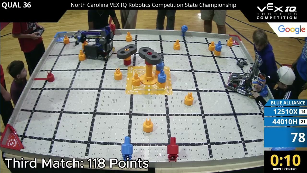 12510X States Recap #vexiq #vexroboticscompetition #robotics #vexrobotics #robot #vex