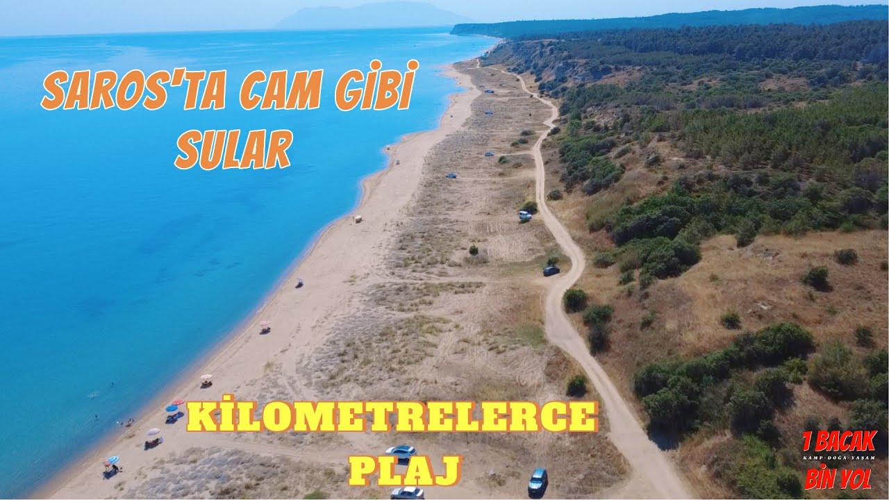Saros’ta Cam Gibi Sular ve Kilometrelerce Plaj… Böyle Bir Yer Olabilir mi?