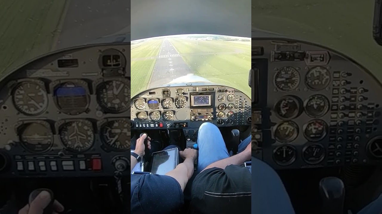 Another landing at Lelystad airport with the fun little Diamond Katana 💯☀️❤️👍🏼