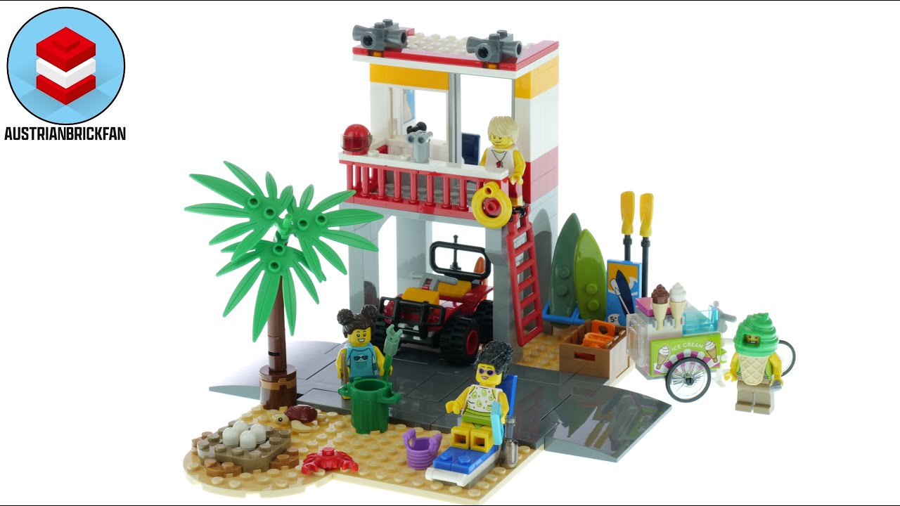 LEGO City 60328 Stacja ratownika plażowego &ndash; recenzja LEGO Speed Build