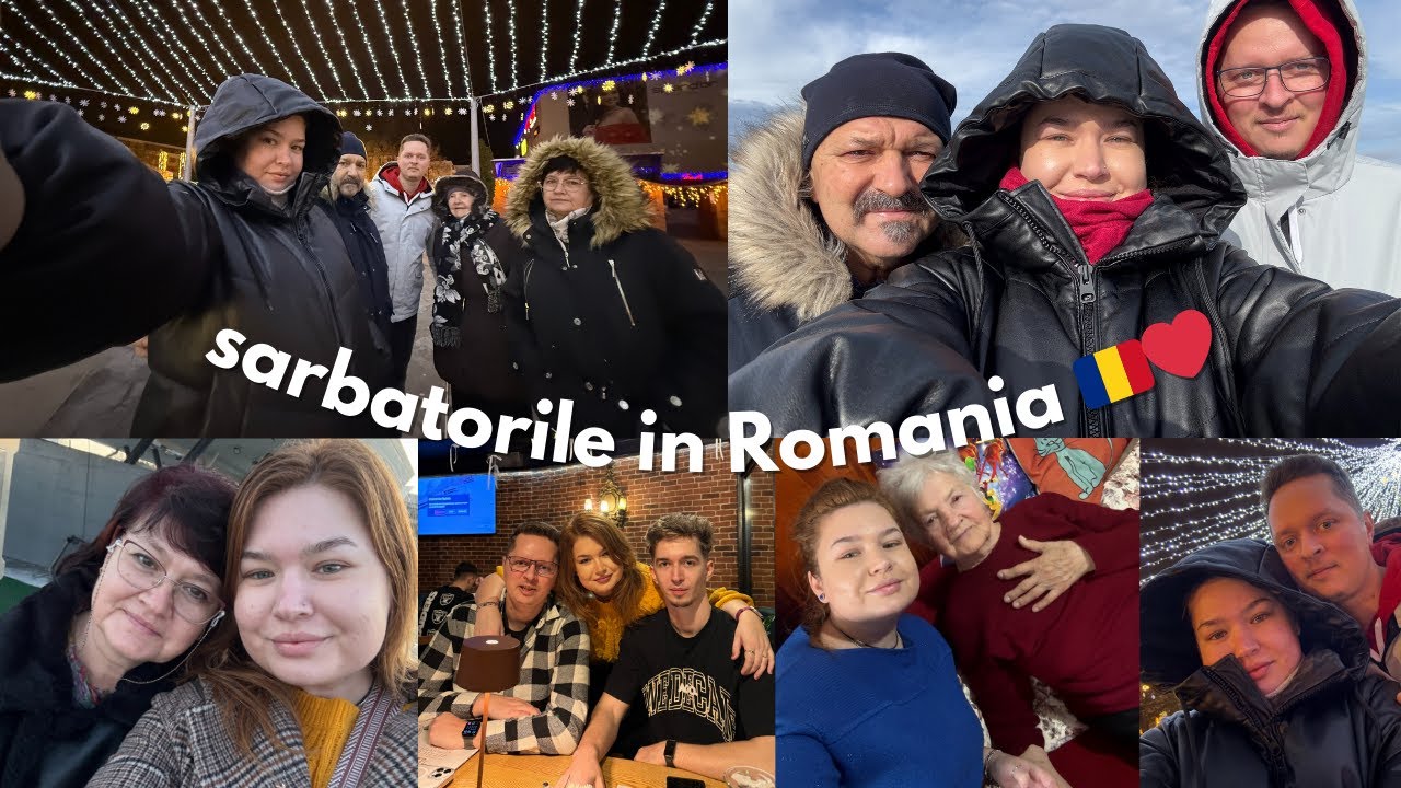 De sarbatori in Romania | Tulcea - Constanta | Deschidem cadourile impreuna | Targ de Craciun