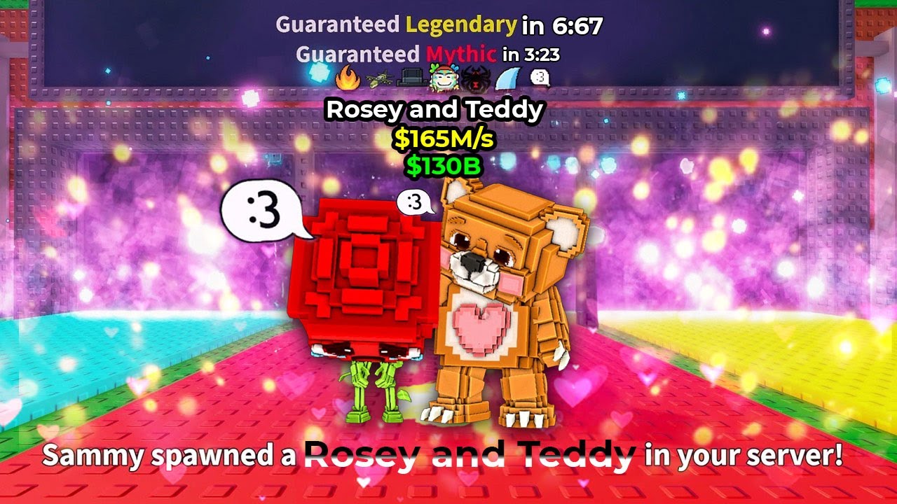 LUCKIEST VALENTINES Admin Abuse EVER in Steal a Brainrot!