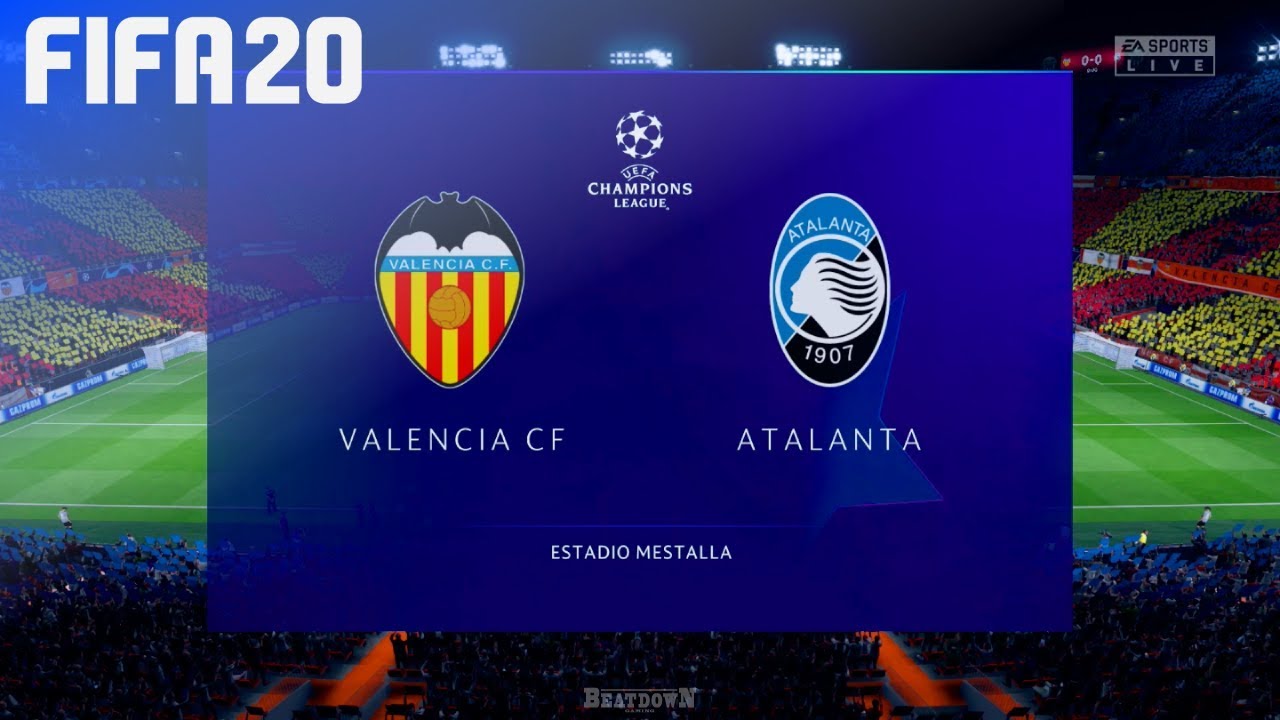 FIFA 20 - Valencia CF vs. Atalanta Bergamo @ Estadio Mestalla