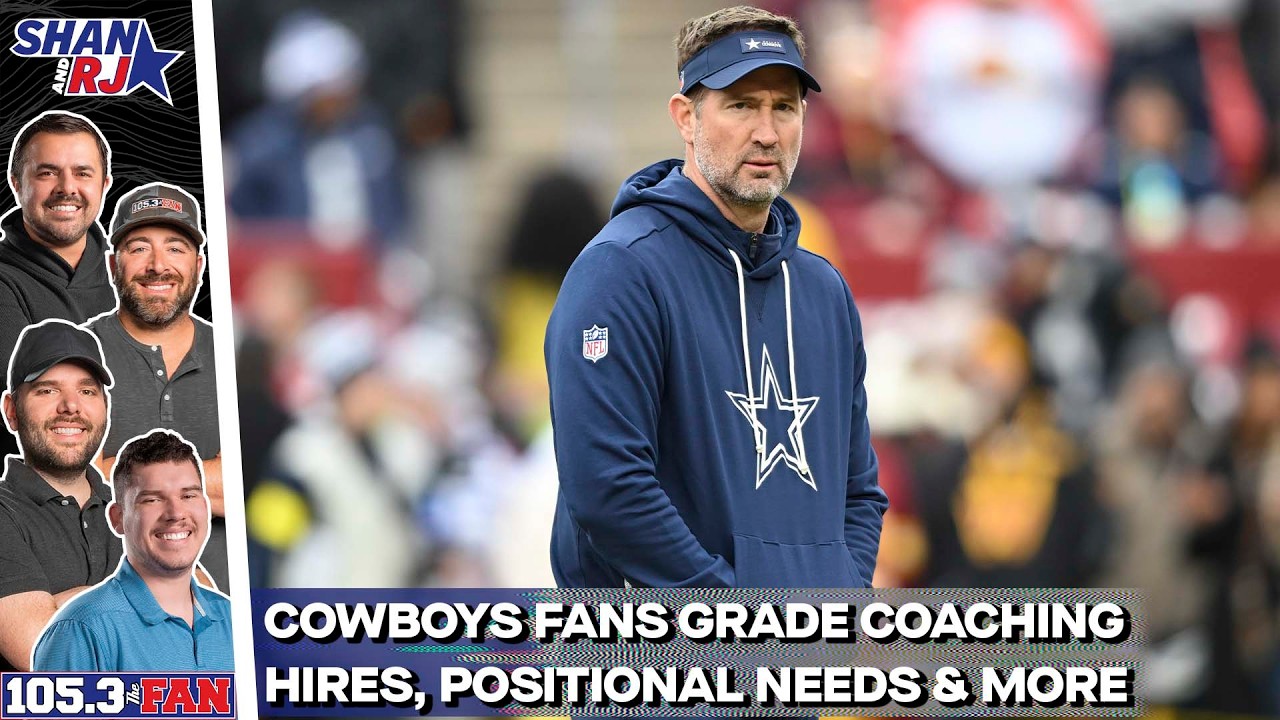 Below The Belt: Cowboys Fans Grade Coaching Hires, Offseason Needs, And More | Shan & RJ