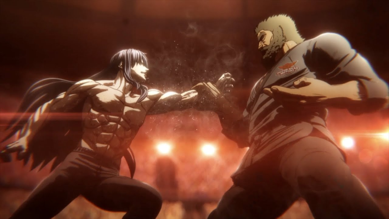 Kiryu Setsuna  Vs. Kuroki Gensai -「 Kengan Ashura Season 2 AMV」