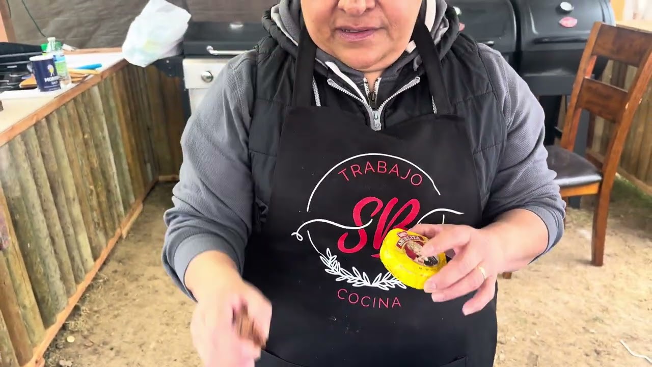 Un caldo de pollo de rancho 