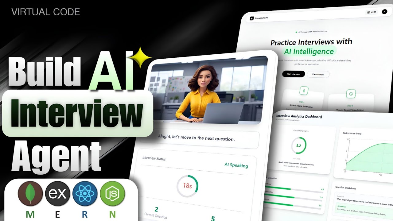I Built an AI Interview Agent with MERN 🤖 | Resume Upload + Razorpay + Deploy