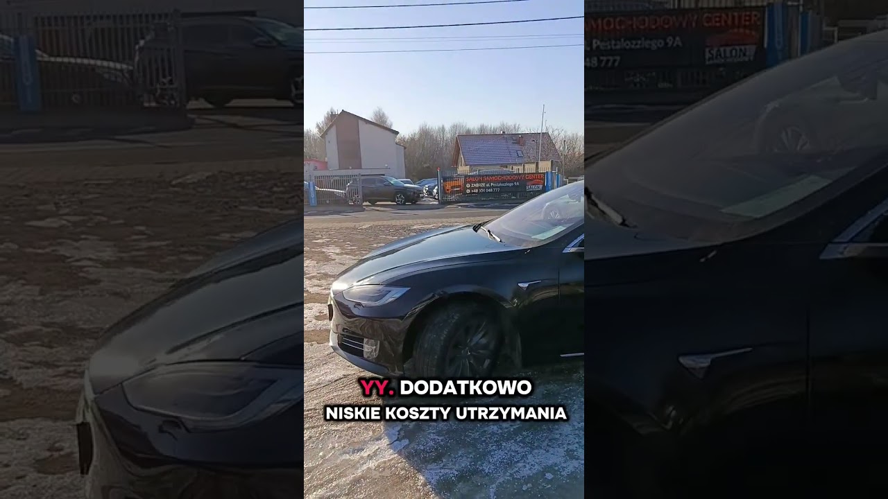 Tesla S 75D AWD=Tania Eksploatacja.#tesla #electrician #fyp #viral #dlaciebie 