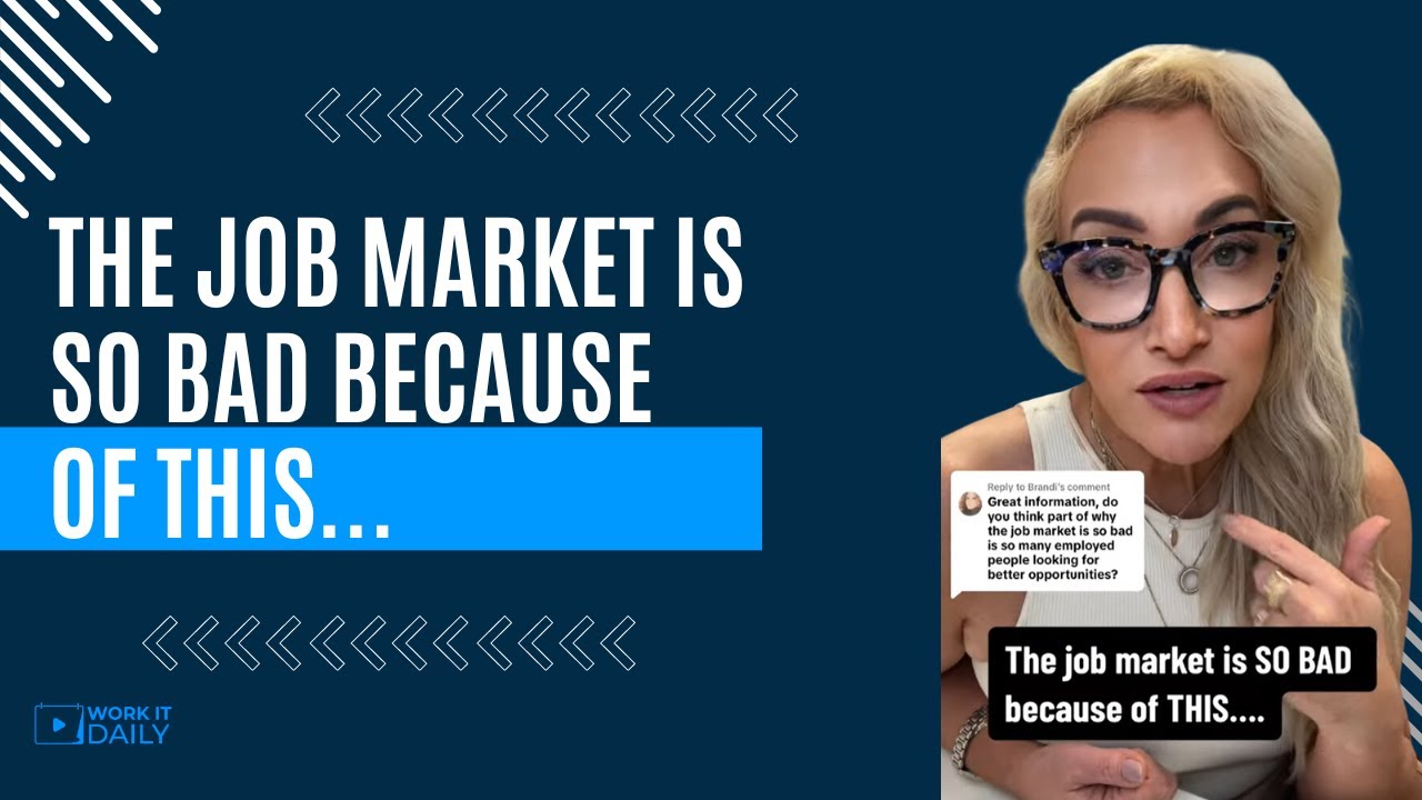😡😤 THE JOB MARKET IS SO BAD BECAUSE OF THIS…
