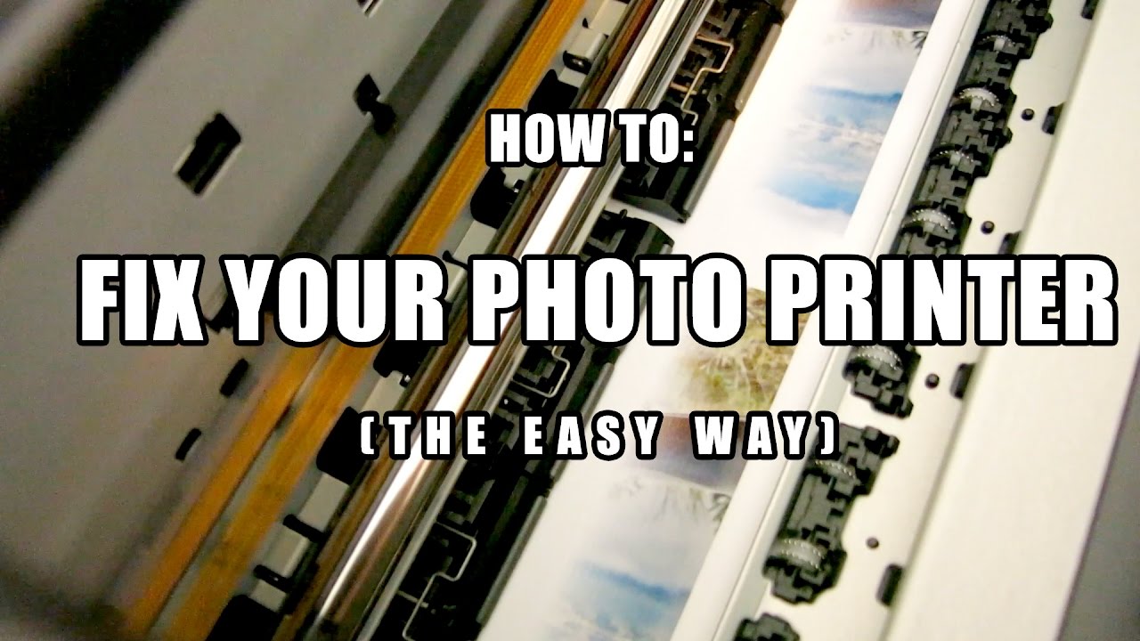 How to : Fix Your Inkjet Printer (Epson 1400 Shown)
