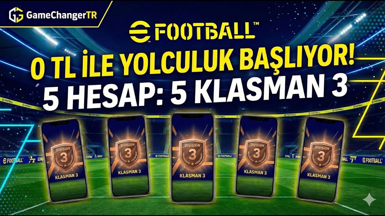 eFootball (Steam PC) | Hazine Zinciri | VS  | Etkinlik |  Sezon 5 Hedef 5 Fakir Hesap Klasman 1
