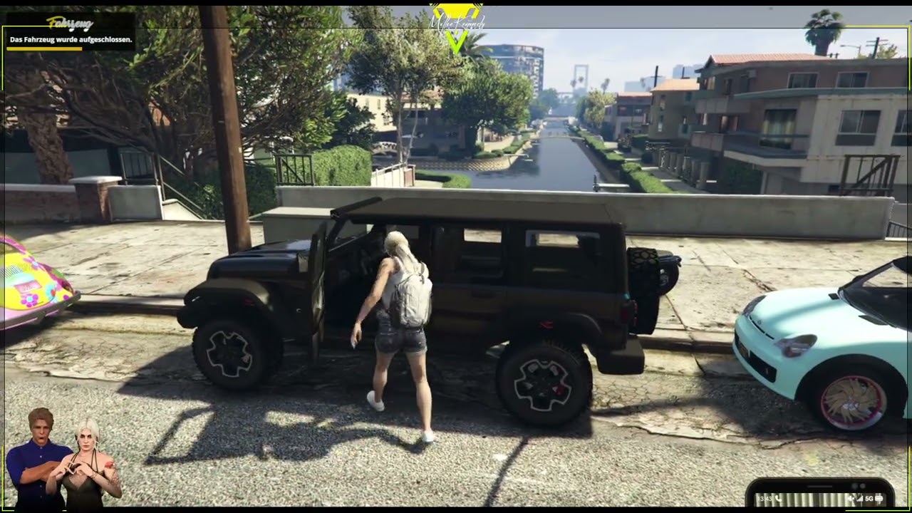 Millie in Los Santos / Lucky V / GTA V RP - Angrillen