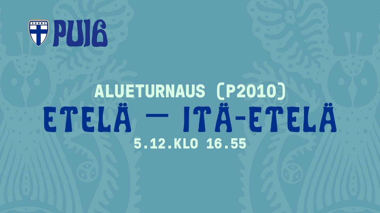 Alueturnaus (P2010) | Etel&auml; &ndash; It&auml;-Etel&auml; | 5.12. 16.55