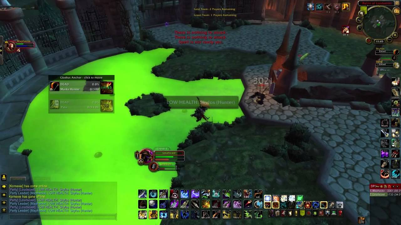 Hunter PVP - How Not to do Arena - Volume #3 - Maphack REALLY likes cats?