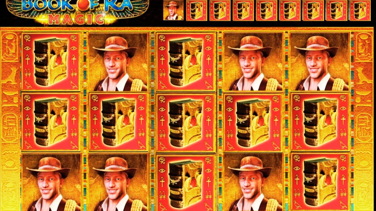 WIN on Book of Ra Magic Slot! Free Spins Payout