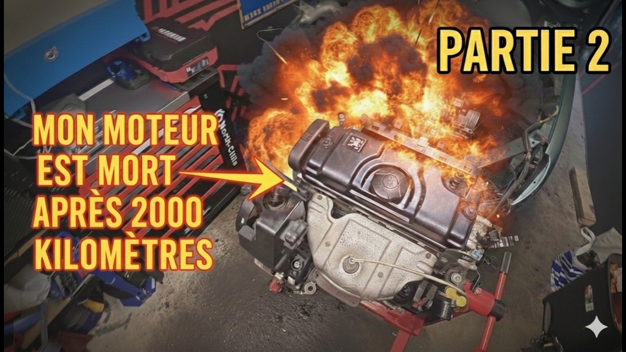 MOTEUR MORT : DEMONTAGE DU BLOC (PARTIE 2)