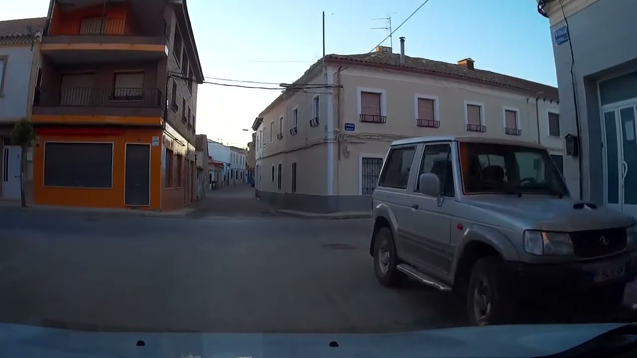Llegada al centro de Honrubia